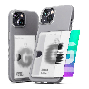 iPhone 16 Plus Compatible Case Cover With Goospery Rail 2 Card - Transparent