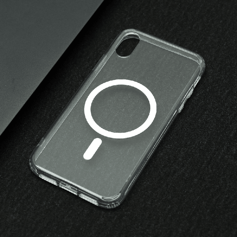 iPhone XR Compatible Case Cover With Transparent Hybrid High Quality Acrylic And Compatible With MagSafe Technology