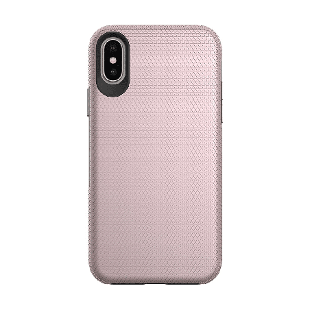 iPhone XR Compatible Case Cover With Shockproof Rugged – Rose Gold