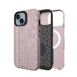 iPhone 16 Plus Compatible Case Cover With Shockproof Rugged And Compatible With Magsafe Technology - Rose Gold
