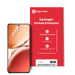 Oppo Reno 12F 4G Compatible Premium Hydrogel Screen Protector With Full Coverage Ultra HD