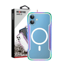 iPhone 16 Compatible Case Cover With Shockproof Heavy Duty Armor And Compatible With Magsafe Technology - Aurora