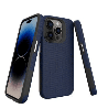 iPhone 15 Pro Durable Rugged Case Cover: Lightweight, Flexible & Strong, Heavy-Duty Shockproof protection - Navy
