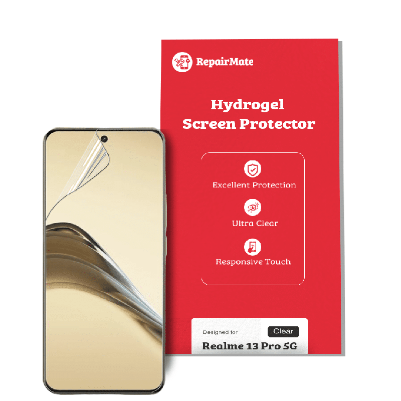 Realme 13 Pro+ 5G Compatible Hydrogel Screen Protector Full Cover
