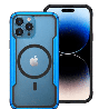 iPhone 16 Pro Max Compatible Case Cover With Shockproof Heavy Duty Armor And Compatible With Magsafe Technology - Blue