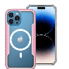 iPhone 16 Pro Max Compatible Case Cover With Shockproof Heavy Duty Armor And Compatible With Magsafe Technology - Rose Gold