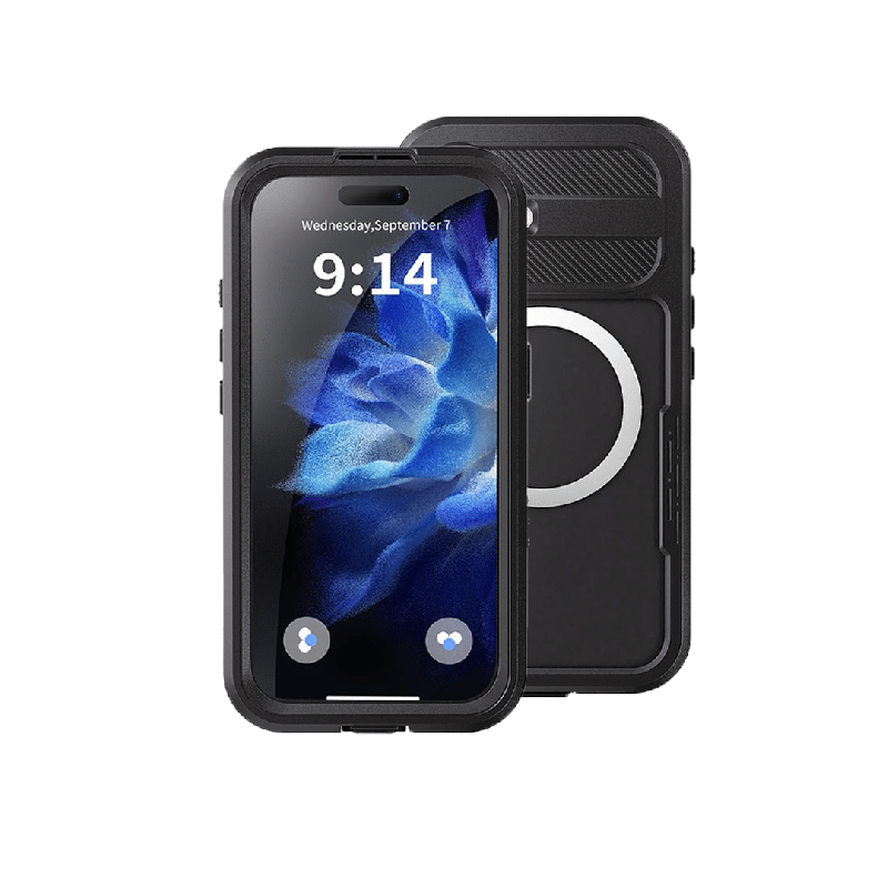 iPhone 16 Shock-Resistant Case: Tough, IP68 Rated Waterproof, and MagSafe Compatible