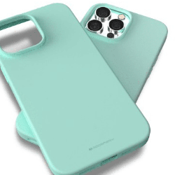 iPhone 16 Pro Max Compatible Case Cover With Soft Feeling Jelly And Stylish Design - Mint