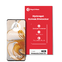 Motorola Edge 50 Compatible Premium Hydrogel Screen Protector With Full Coverage Ultra HD