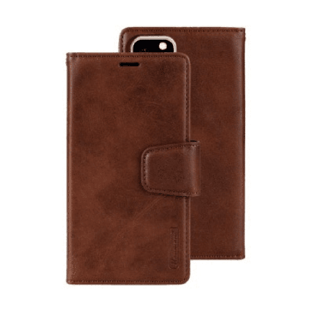 iPhone 16 Pro Max Compatible Case Cover With Premium Bluemoon Diary Case With Magsafe Technology - Brown