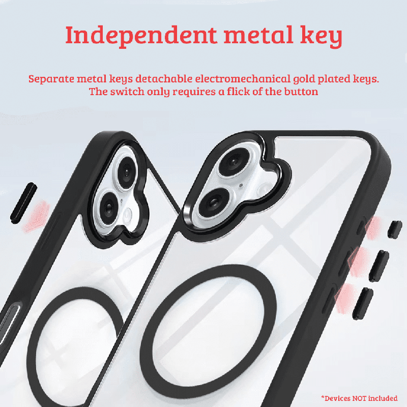 Independent metal key