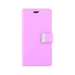 iPhone 16 Plus Compatible Case Cover With Premium Rich Diary - Purple