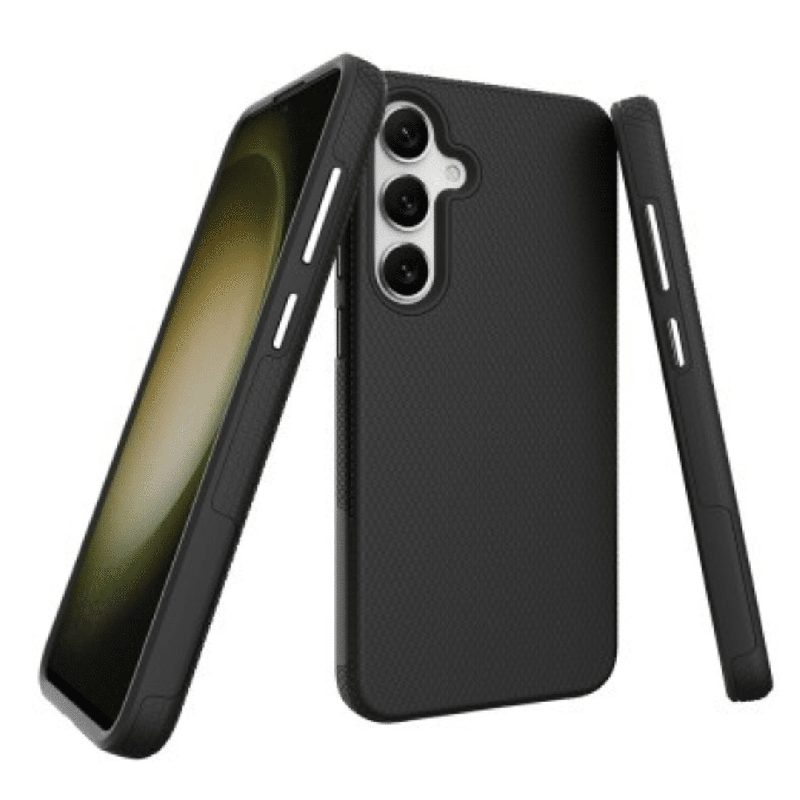Samsung Galaxy S24 Plus Compatible Case Cover With Shockproof Rugged - Black