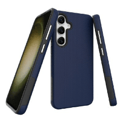 Samsung Galaxy S24 Plus Compatible Case Cover With Shockproof Rugged - Navy