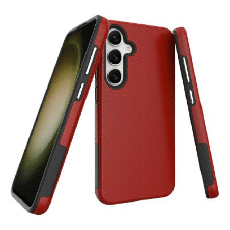 Samsung Galaxy S24 Plus Compatible Case Cover With Shockproof Rugged - Red