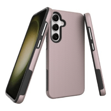 Samsung Galaxy S24 Plus Compatible Case Cover With Shockproof Rugged - Rose Gold