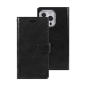 iPhone 16 Plus Compatible Case Cover With Premium Mansoor Diary - Black