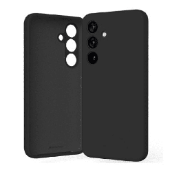 Samsung Galaxy S24 Plus Compatible Case Cover With Premium Silicon - Black