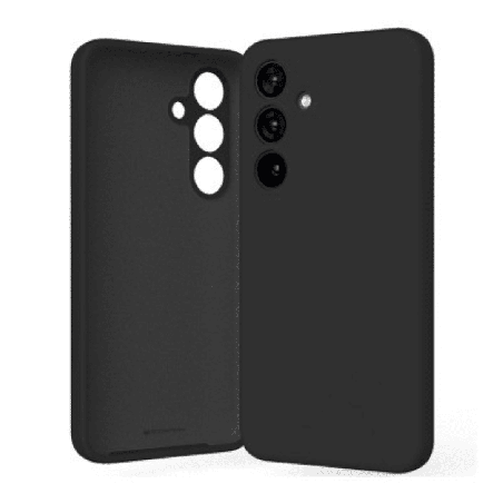 Samsung Galaxy S24 Plus Compatible Case Cover With Premium Silicon - Black