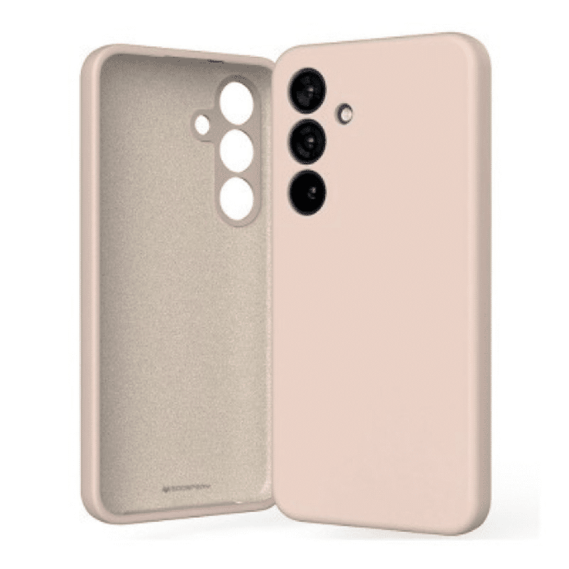 Samsung Galaxy S24 Plus Compatible Case Cover With Premium Silicon - Pink Sand