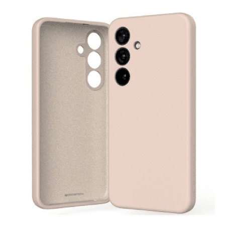 Samsung Galaxy S24 Plus Compatible Case Cover With Premium Silicon - Pink Sand