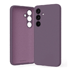 Samsung Galaxy S24 Plus Compatible Case Cover With Premium Silicon - Purple