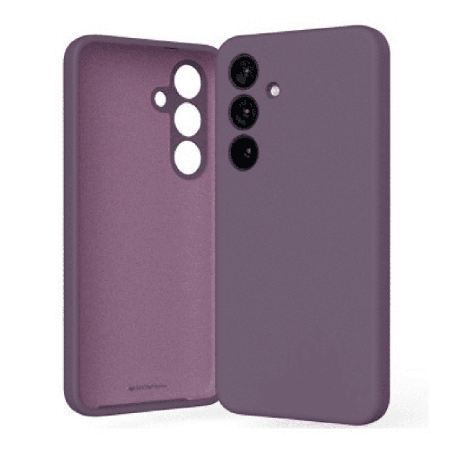 Samsung Galaxy S24 Plus Compatible Case Cover With Premium Silicon - Purple