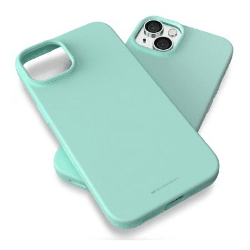 iPhone 16 Plus Compatible Case Cover With Soft Feeling Jelly And Stylish Design - Mint