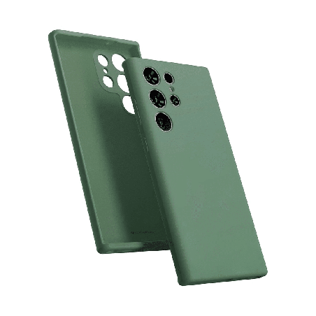 Samsung Galaxy S23 Ultra Compatible Case Cover With Premium Silicone - Green