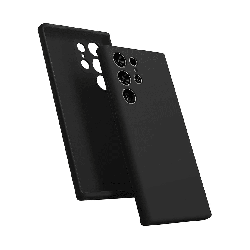 Samsung Galaxy S23 Ultra Compatible Case Cover With Premium Silicone - Black