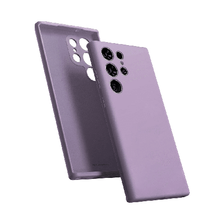 Samsung Galaxy S23 Ultra Compatible Case Cover With Premium Silicone - Purple