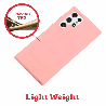 Samsung Galaxy S23 Ultra Compatibility Case Cover With Soft Feeling Jelly Cover - Pink Sand-3