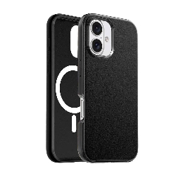 iPhone 16 Pro Protective Shockproof Case Cover Strong, Drop Protection, Screen & Camera Lens Guard, And MagSafe Compatible - Bla
