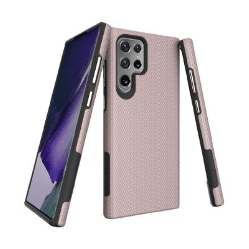 Samsung Galaxy S23 Ultra Compatible Case Cover With Shockproof Rugged - Rose Gold