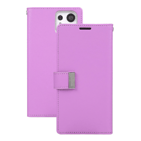 Samsung Galaxy S23 Ultra Compatible Case Cover With Premium Rich Diary - Purple