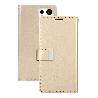 Samsung Galaxy S23 Ultra Compatible Case Cover With Premium Rich Diary - Gold