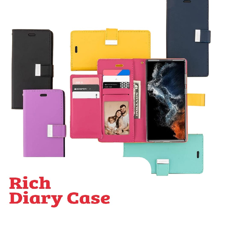 Samsung Galaxy S23 Ultra Compatible Case Cover With Premium Rich Diary(3)