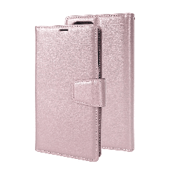 Samsung Galaxy S23 Plus Compatible Case Cover With 2 in 1 Detachable Magnetic Flip Leather Wallet - Rose Gold