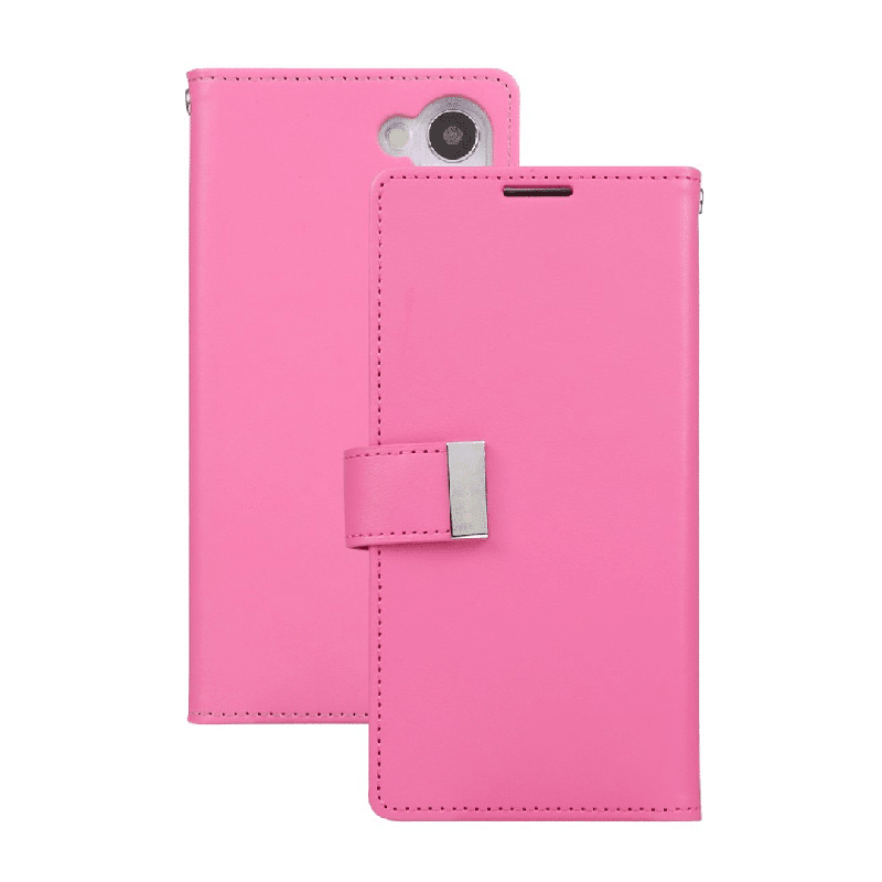 Samsung Galaxy S24 Plus Compatible Case Cover With Premium Rich Diary - HotPink