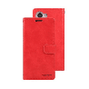 Samsung Galaxy S23 Plus Compatible Case Cover with Mercury Blue Moon Diary Wallet - Red