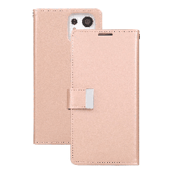 Samsung Galaxy S23 Ultra Compatible Case Cover With Premium Rich Diary - Rose Gold