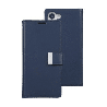 Samsung Galaxy S23 Compatible Case Cover with Mercury Blue Moon Diary Wallet - Navy