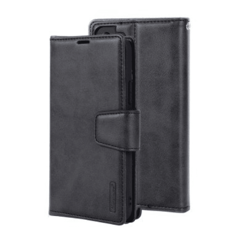 Samsung Galaxy S23 Plus Compatible Case Cover With 2 in 1 Detachable Magnetic Flip Leather Wallet - Black