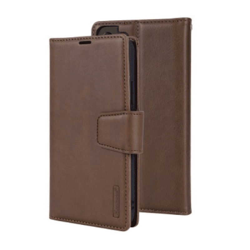Samsung Galaxy S23 Plus Compatible Case Cover With 2 in 1 Detachable Magnetic Flip Leather Wallet - Brown