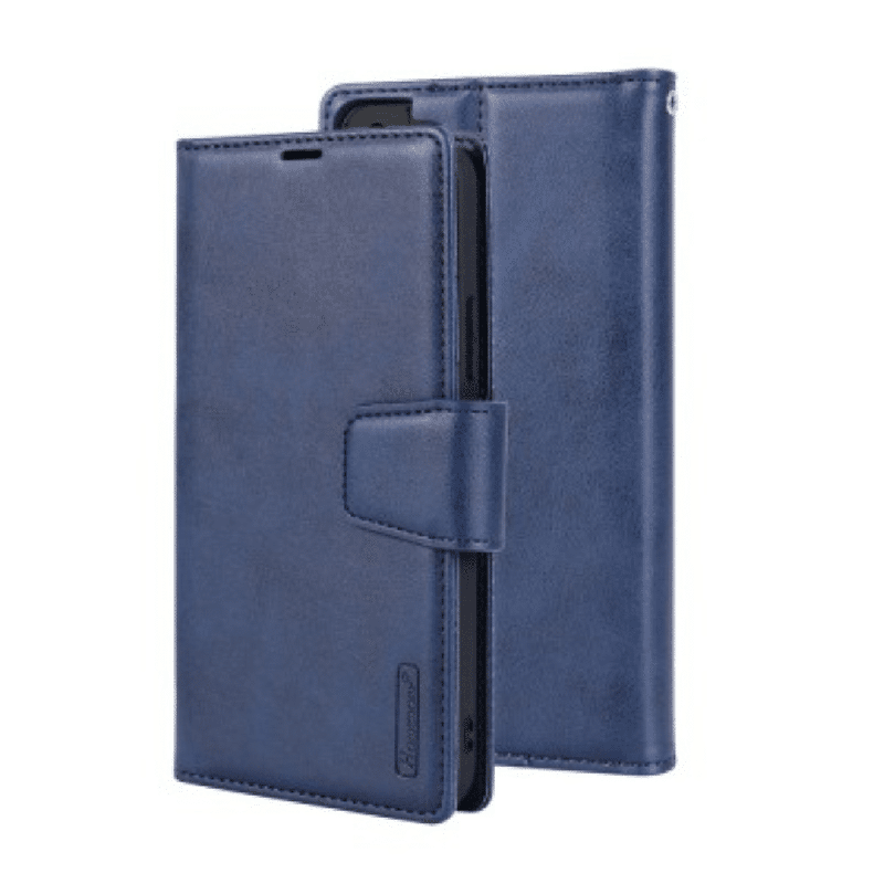 Samsung Galaxy S23 Plus Compatible Case Cover With 2 in 1 Detachable Magnetic Flip Leather Wallet - Navy