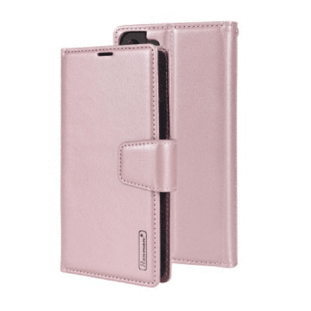 Samsung Galaxy S23 Plus Compatible Case Cover With 2 in 1 Detachable Magnetic Flip Leather Wallet - Rose Gold