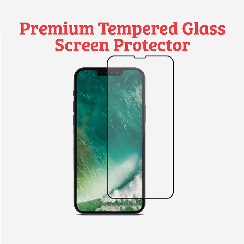 iPhone 16 Pro Max Compatible Tempered Glass Screen Protector