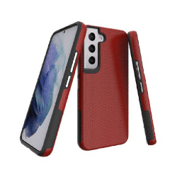 Samsung Galaxy S23 Compatibility Case Cover With Shockproof Rugged - Red