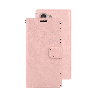 Samsung Galaxy S23 Compatible Case Cover with Mercury Blue Moon Diary Wallet - Rose Gold