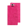 Samsung Galaxy S23 Compatible Case Cover with Mercury Blue Moon Diary Wallet - HotPink